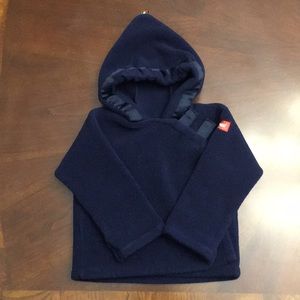 Toddler boys navy Widgeon fleece coat